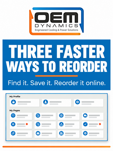 Three Faster Ways to Reorder from OEM Dynamics